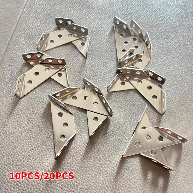Stainless Steel Corner Bracket, Multi-function Corner Rack, Three Side Fixed Corner Rack, Cabinet Ladder Corner Rack, Laminate Rack, Furniture Connector, Hardware, Heavy Duty, Parts