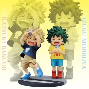 My Hero Academia Childhood Izuku Midoriya & Katsuki Bakugo Anime Figures, Anime Bedroom Accessories, Decorative Dolls for Birthday Gifts