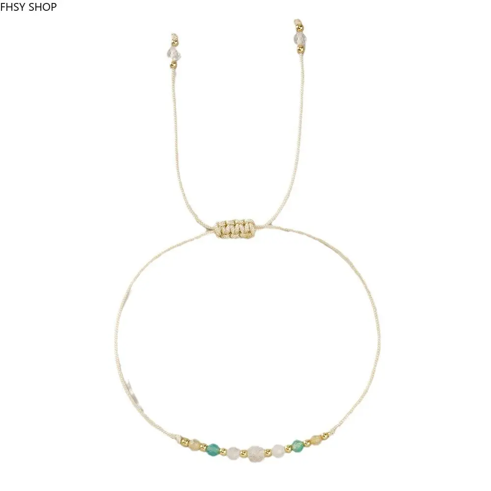 Handmade Aries Constellation Rope Chain Wristband, Colorful Fade-Resistant Slide Bangle with a Comfortable, Adjustable Fit for Daily Wear, Flexible Comfortable Fit