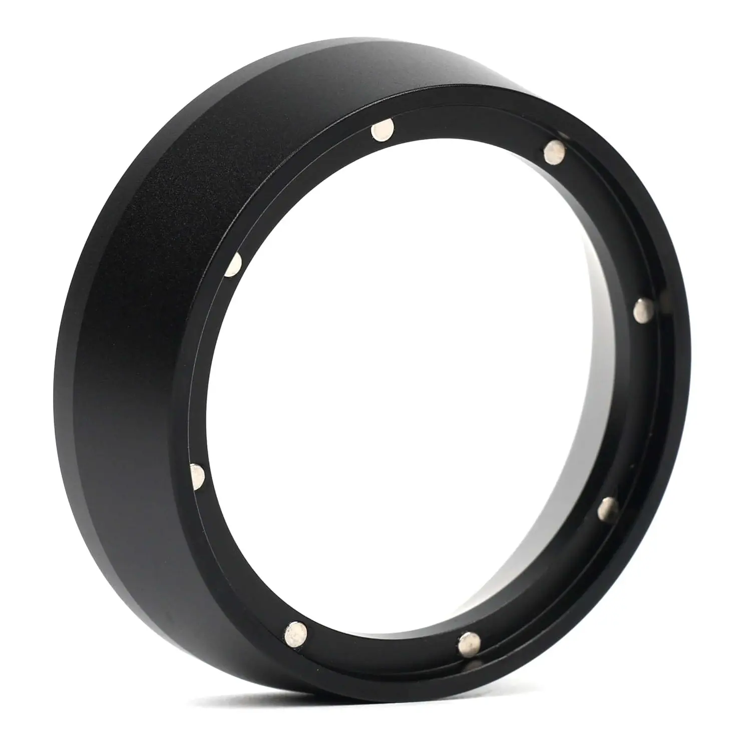 51mm Espresso Dosing Funnel with  | Compatible with  51mm Portafilter | Sits  the Outside of the Portafilter | Black