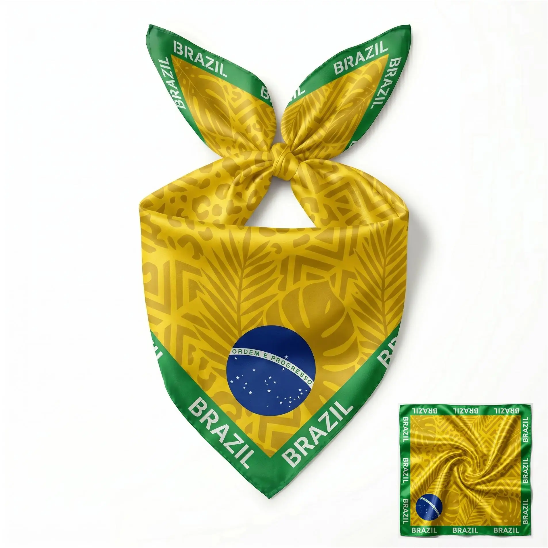 Multifunctional Scarf 90cm*90cm - Brazil Team