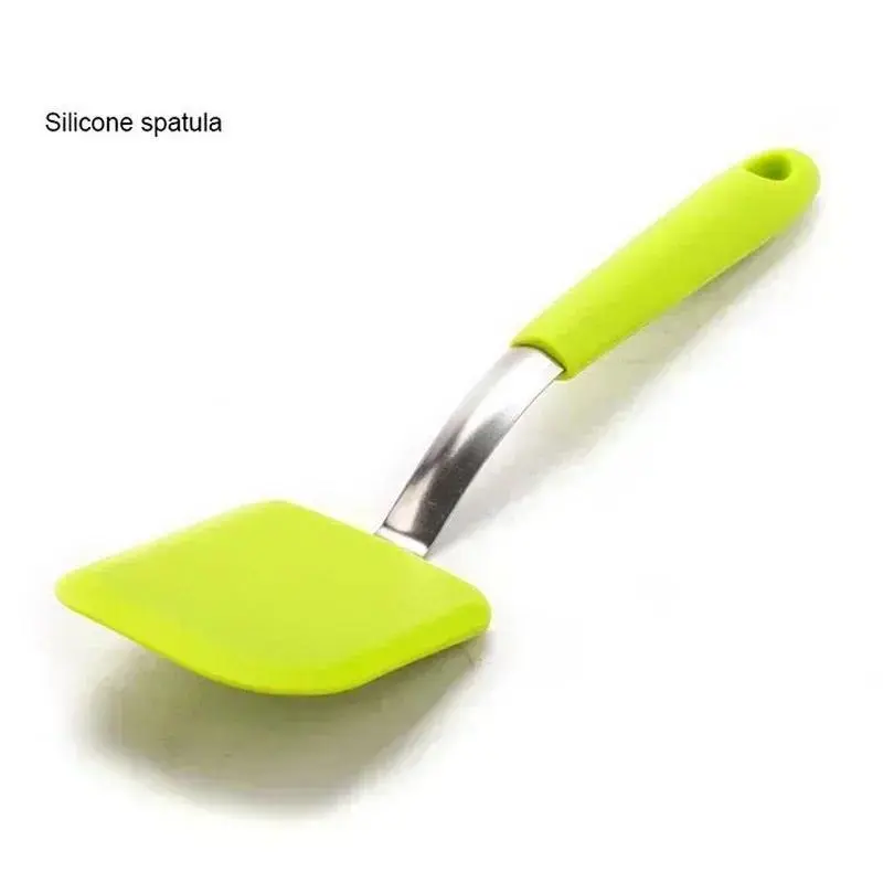 Silicone Spatula Beef Meat Egg Kitchen Scraper Wide Pizza Cooking Tools Shovel Non-stick Spatula Kitchen Ware Cooking Utensils