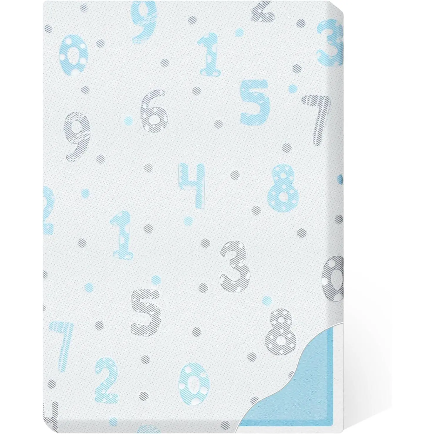 38"x26" Dual-Sided Memory Foam Pack and Play Mattress Pad - Foldable Portable Travel Baby Crib Mattress with Breathable Removable Cover