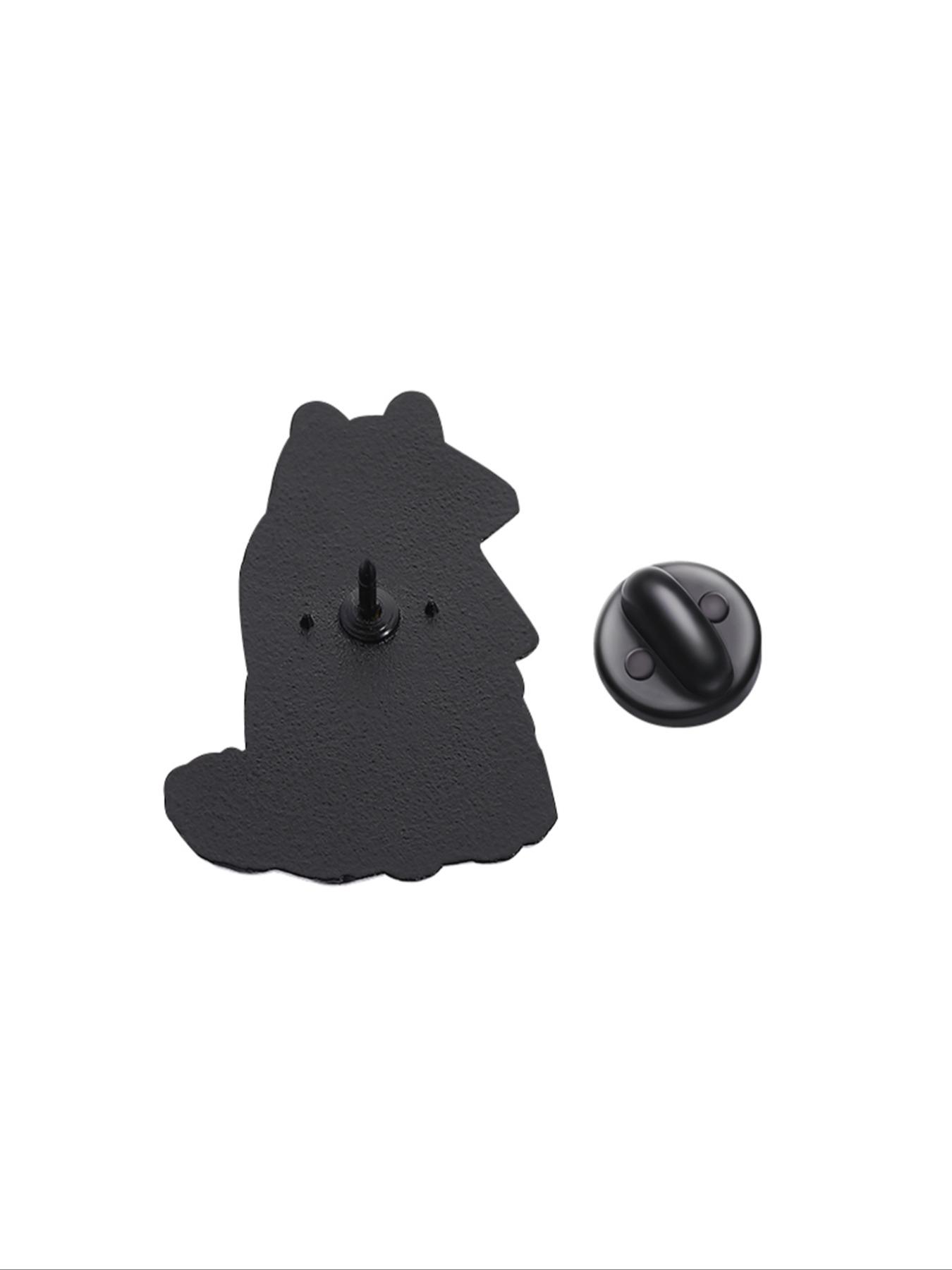 Cute Raccoon Design Brooch, Durable Metal Pins, Hat Pins, Fashionable Clothes Accessories for Women & Men, Trendy All-match & Exquisite Brooch for Birthday Gift, Fashion Accessory