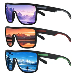 3-Pack Polarized UV400 Tinted Visor Visibility Enhancement Cycling Sunglasses for Men - Fashion Outdoor Athletic Glasses for Road Bicycle, Driving, Tinted Visor Glasses, Visibility Enhancement Glasses