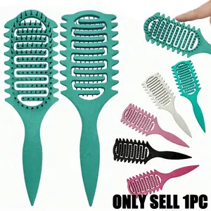 New Upgrade Curl Defining Brush, Curly Hair Brush With Bristle And Special Design, Curl Define Styling Brush Especially For Curly Hair, Shaping And Defining Curls For Women Men To Reduce Pulling And Curl Separation, Curling Brush
