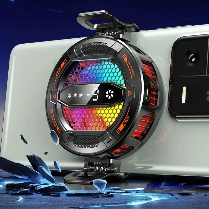 Semiconductor Cooling Device • Magnetic Attraction for Mobile Phones • Digital Temperature Control • Ice-Cooling Capabilities