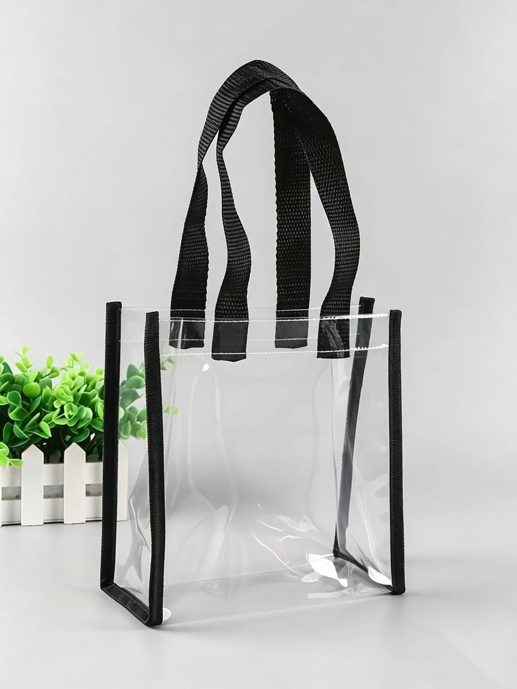 Transparent Handbag Travel Toiletry Bag Swimming Storage Bag Tote Bag, Ideal for Organizing Essentials, Durable and Versatile Design