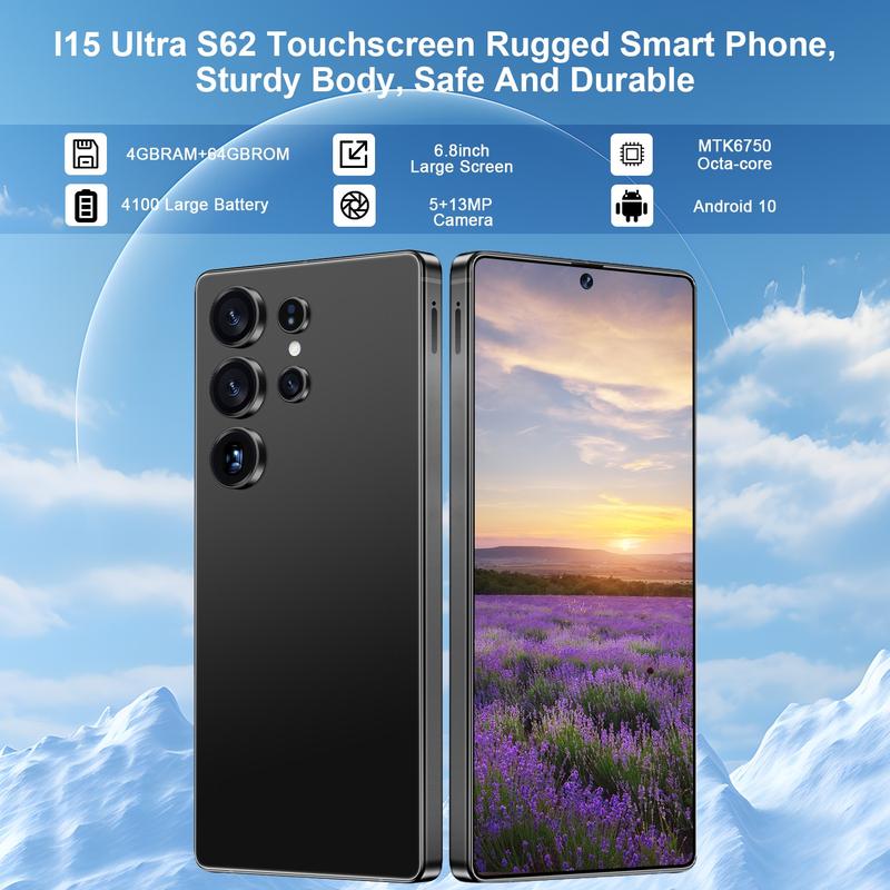 S25 Ultra Smart Android Phone, 6.8 Inch Screen, Dual Sim Slot, Octa-Core Cpu, 4g Network, 4GB RAM, 64GB Storage, 4500mah Battery, 5+13mp Camera