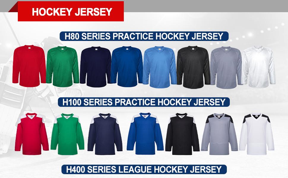 EALER H400 Series Blank Ice Hockey Practice Jersey League Jersey Team Jersey