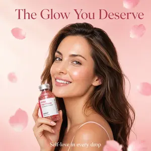 Barubt Deep Collagen Peptide Essence Ampoule, Multi-Peptide Nourishment, Hydration, Deep Repair, Improves Skin Elasticity, Moisture, Glow