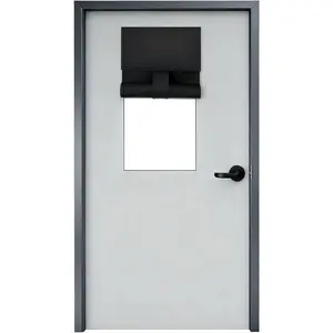 Classroom Door Window Blackout Cover - 90% Blackout & 100% Privacy, Lockdown Shade for Glass Doors, Windows, School, Office Decor, 10" W x 42" L (Black)