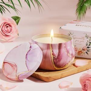 Birthday Gifts for Women Self Care Gifts Get Well Soon Gifts, Rose Relaxing Spa Gifts Basket Care Package w/ Luxury Flannel Blanket, Unique Christmas Gifts for Mom Her Friend Sister Wife Grandma