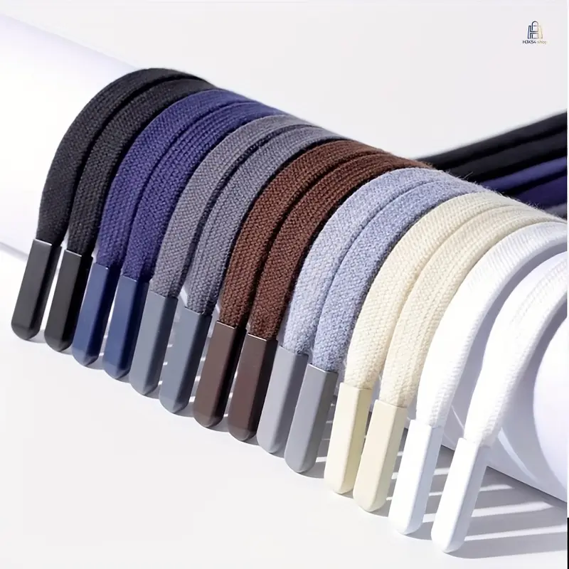 `Replacement Drawstring Cord,Upgrade Thick Flat Hoodie String,Durable Polyester Waistband Rope,Sewing Repair Accessory for Sweatpants Joggers Hooded Tops`