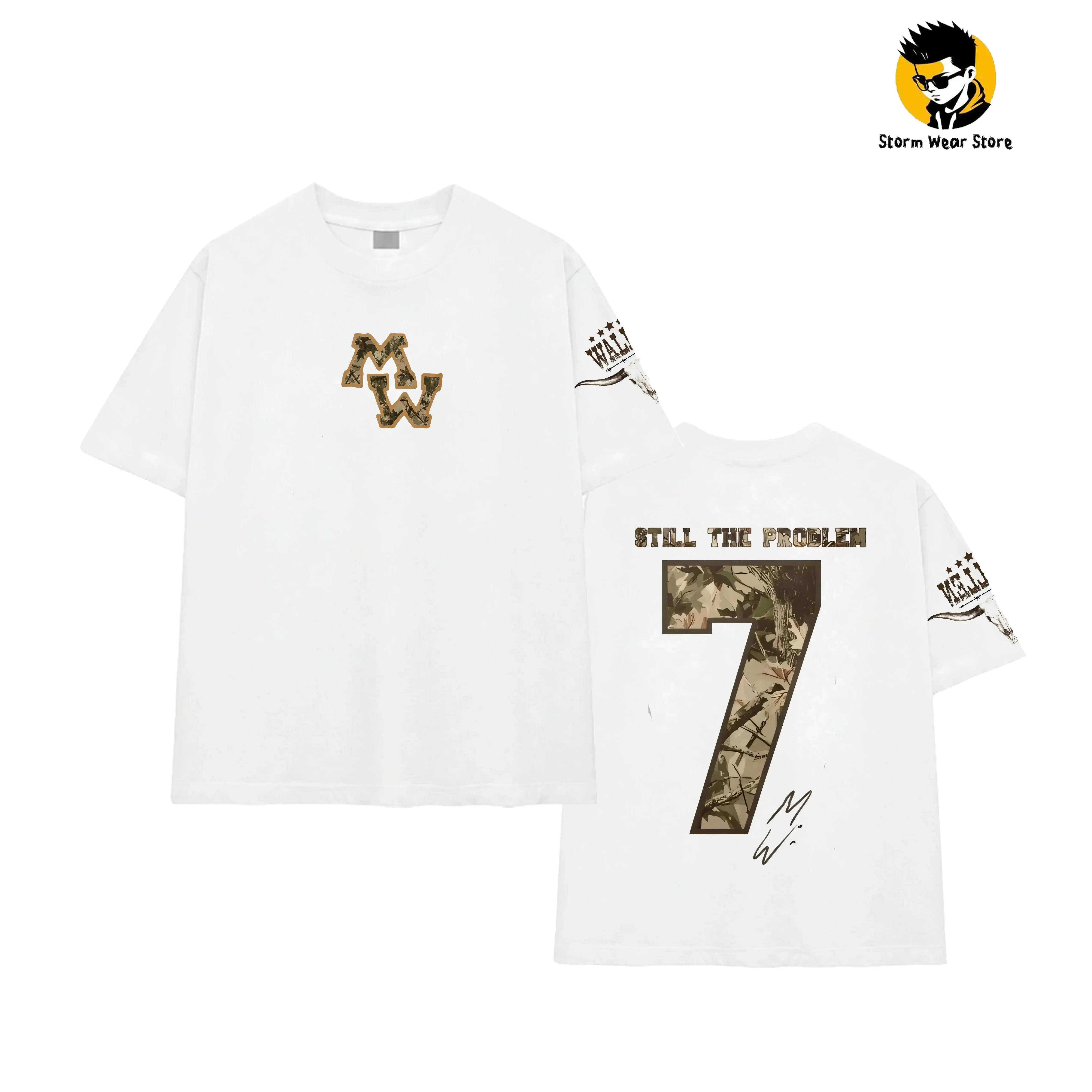 Western Morgan Camo Country T-shirt, Vintage Country Music Shirt, Tour 2026 Fan Gift, Still The Problem Tour 2026 Short Sleeve Shirt, MW Fan Merch