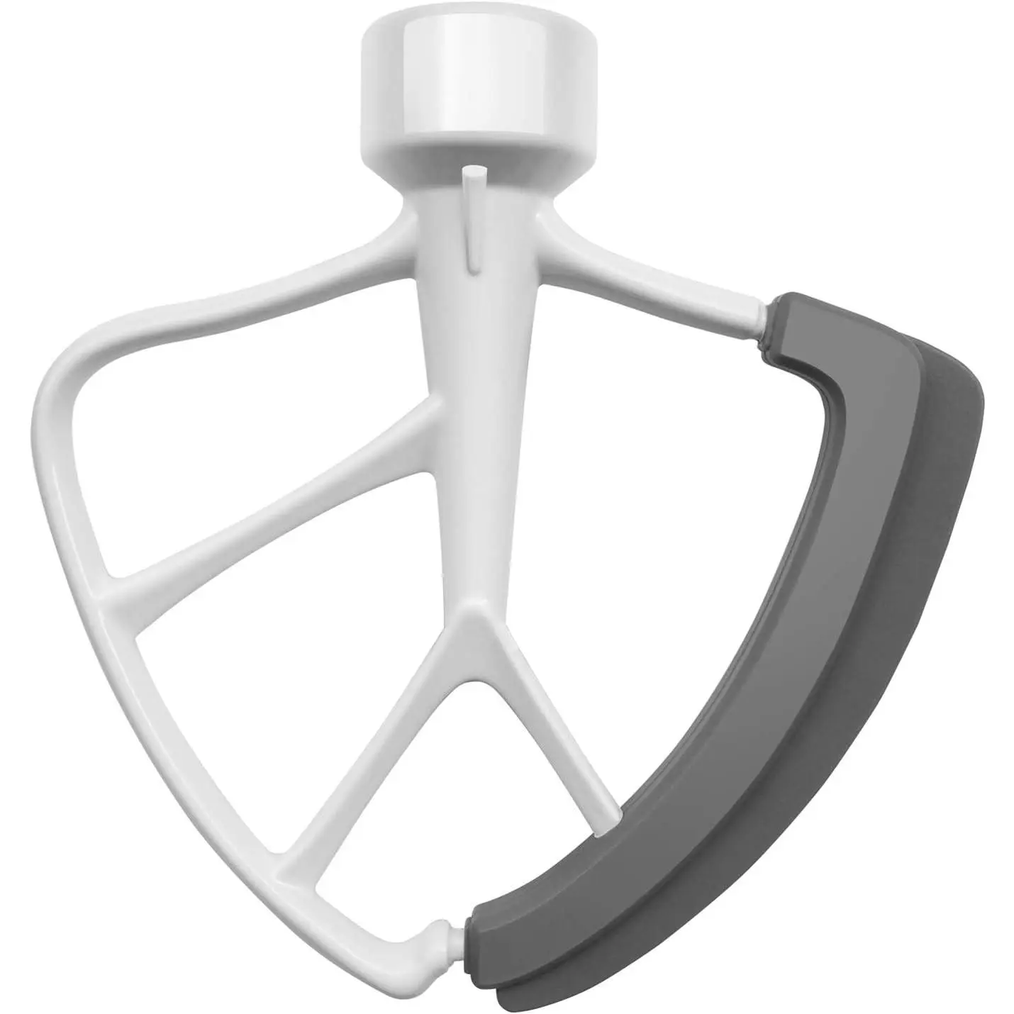 4.5-5 Quart Flex Edge Beater for KitchenAid Tilt-Head Stand Mixers White