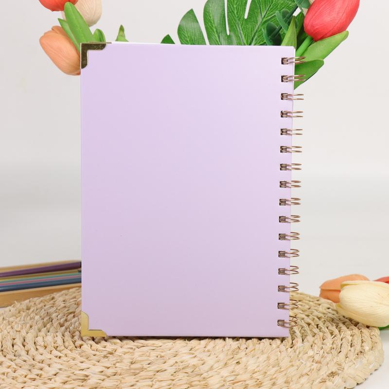 2026 Soft Lavender All-in-One Planner: Elegant Spiral-Bound Organizer with Luxe Gold Accents – Complete with Yearly Overviews, Monthly Spreads, Weekly Breakdowns & Daily Pages to Keep Your Life Organized in Understated Style