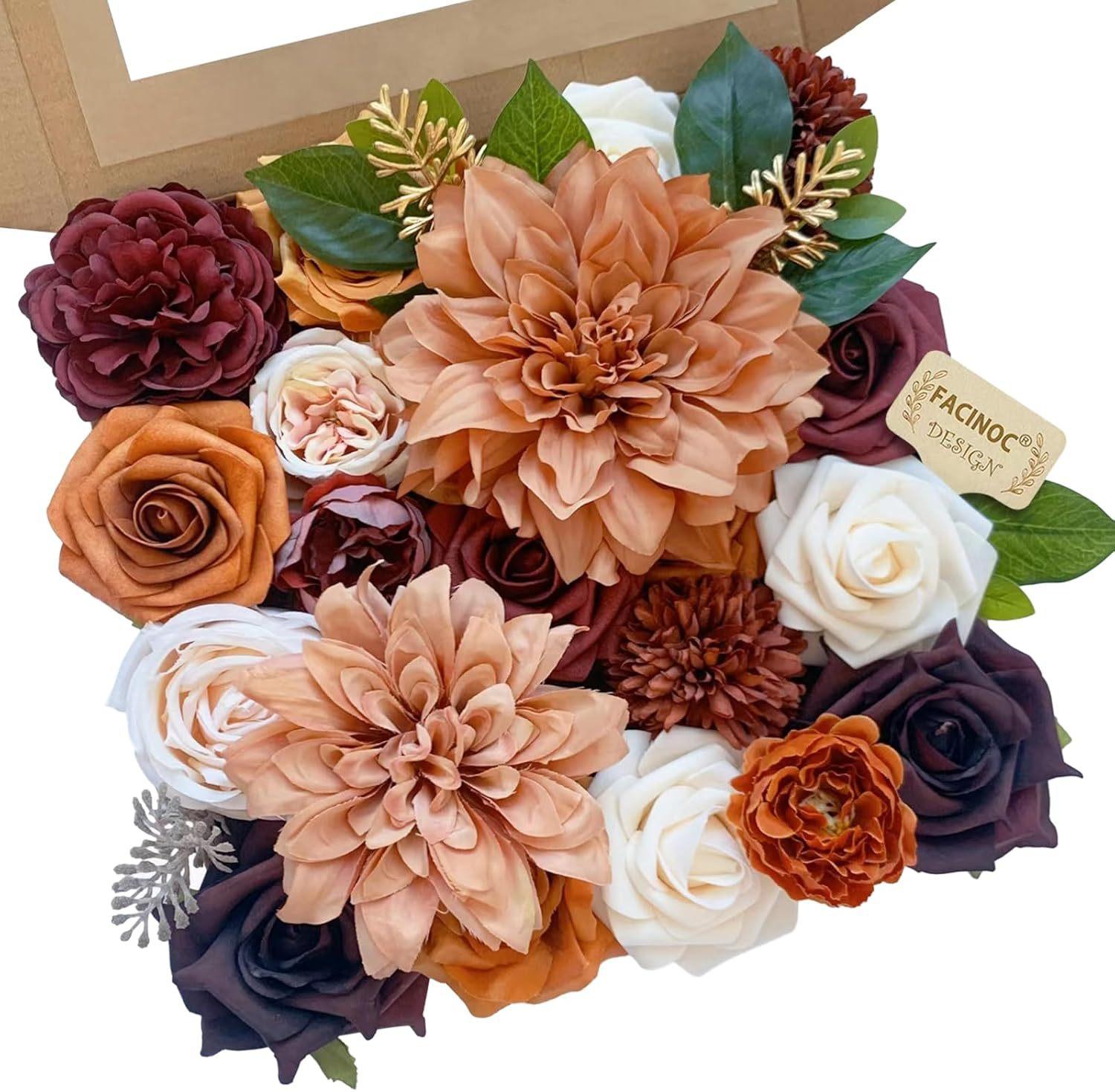 Aesthetic DIY Faux Rose Box Set| Real-Touch Artificial Flowers with Stems for Wedding Bouquets & Centerpieces| Romantic Forever Valentine's & Birthday Gift| Spring Home Decor Aesthetic DIY Faux Rose Box Set| Real-Touch Artificial Flowers with Stems for Wedding Bouquets & Centerpieces| Romantic Forever Valentine's & Birthday Gift| Spring Home Decor