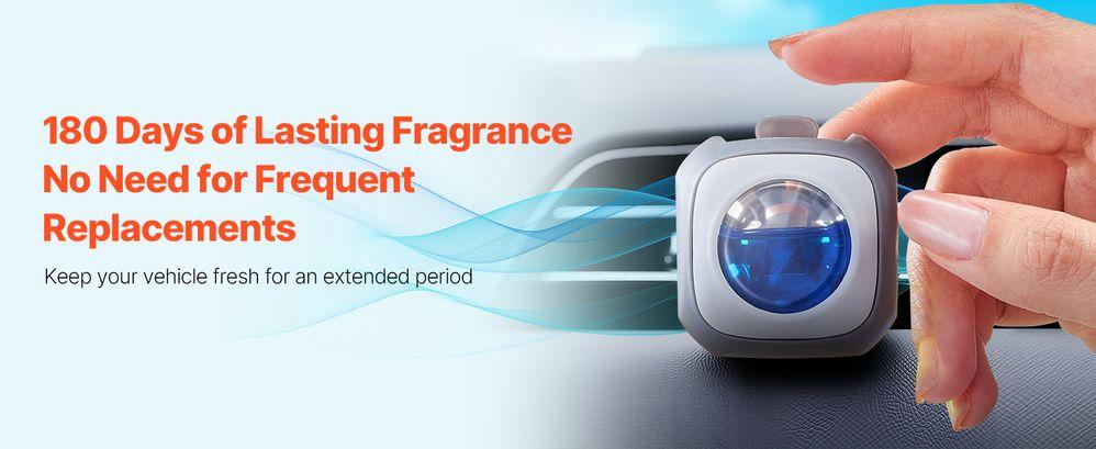 Car Air Freshener 6-Pack New Car Scent Vent Clip 4ml Each Vent Air Fresheners