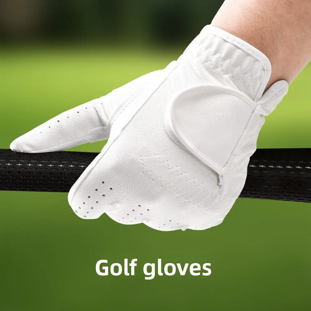 Golf gloves, sports non-slip and wear-resistant, men's and women's outdoor sweat-absorbing breathable hand protection training gloves excellent grip