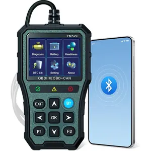 OBD2 Scanner  Diagnostic Tool - iOS/Android Compatible, Real-Time Data,  Tester, Plug and Play, Emissions Readiness for  Owners & Mechanics(Army Green)