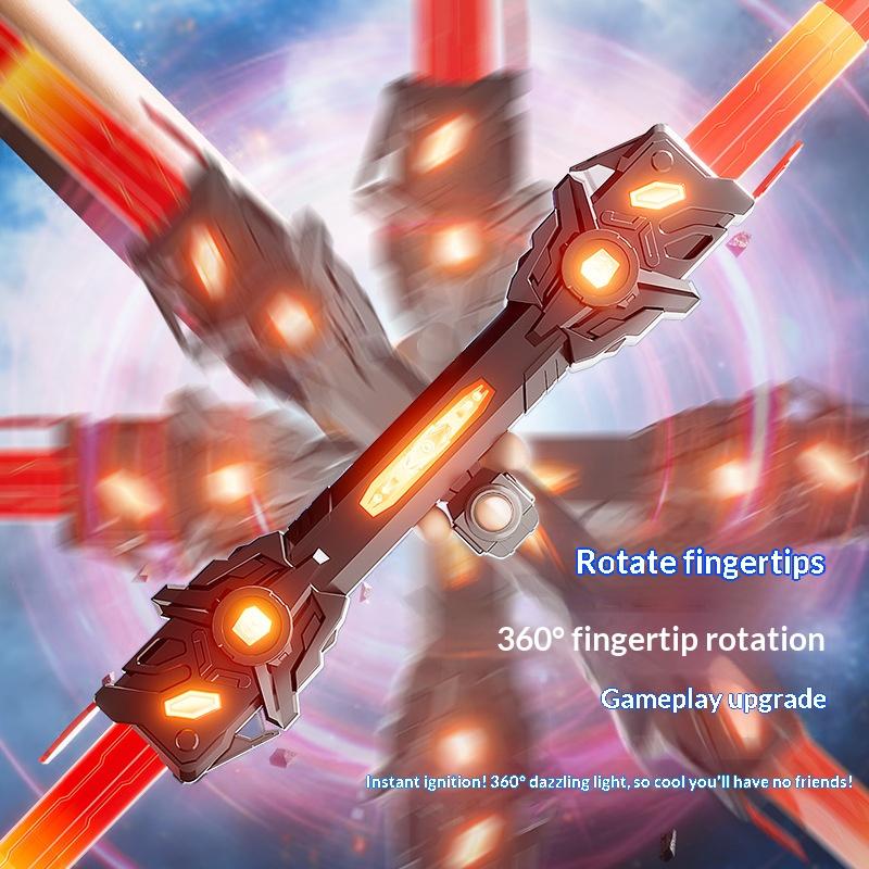 Cyberpunk Light Saber, Extendable Cyberpunk Light Saber with Sound and LED, 32 Color Flowing Effect, Boy Glowing Laser Sword