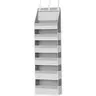 Door Back Organizer, Hanging Storage Bag, Versatile Organiser, 6 Layer Large Grid, 10 Side Pockets, 3 Mesh Bags, Non-Woven Fabric, Bedroom, Cabinet, Bathroom, Nursery