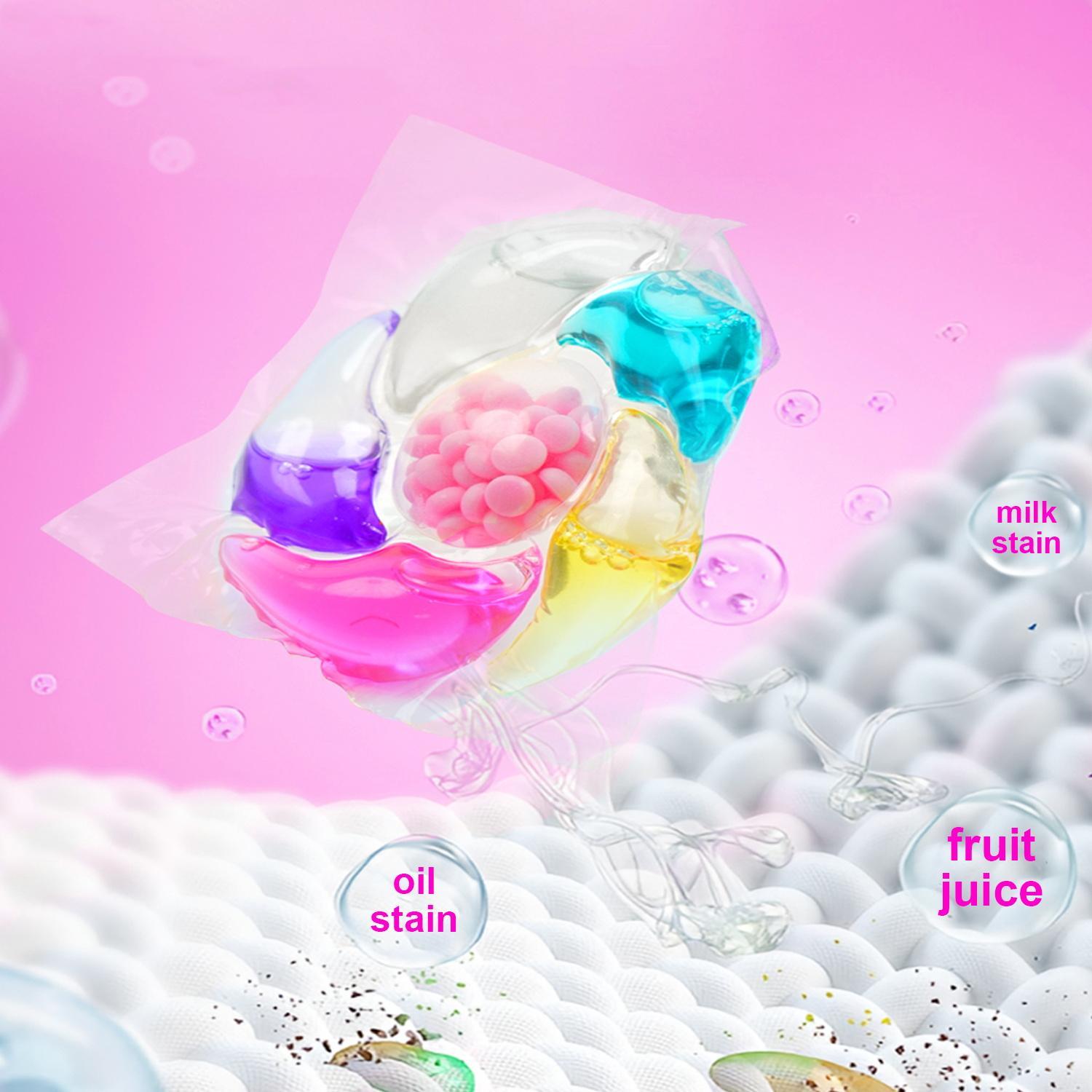 Laundry Beads, 50pcs/box Long Lasting Fragrance Laundry Beads, Deep Cleaning & Deodorizing Laundry Detergent Beads, Laundry Tools & Accessories, Laundry Products