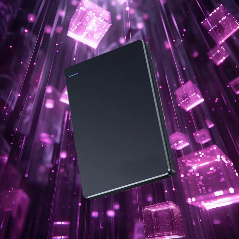 Portable External Hard Drive 2TB 4TB for Storage Expansion, Compatible with Phones & Computers