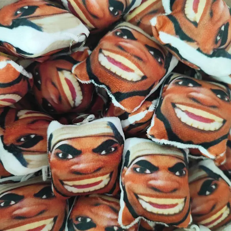 10cm Funny Pressing Can Make Sound Overwatch 2 Hero Maugaloa Malosi Mauga‌ Plush Toys Anime Game Bag Keychain Decor Plushie Doll