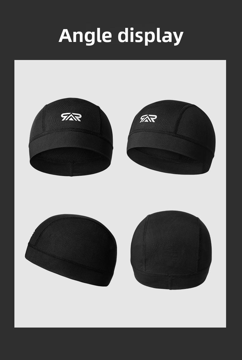 Sun Protection Cycling Cap for Summer, Ice Silk Sunscreen Quick-Dry Bicycle Helmet Liner, Thin Inner Cap