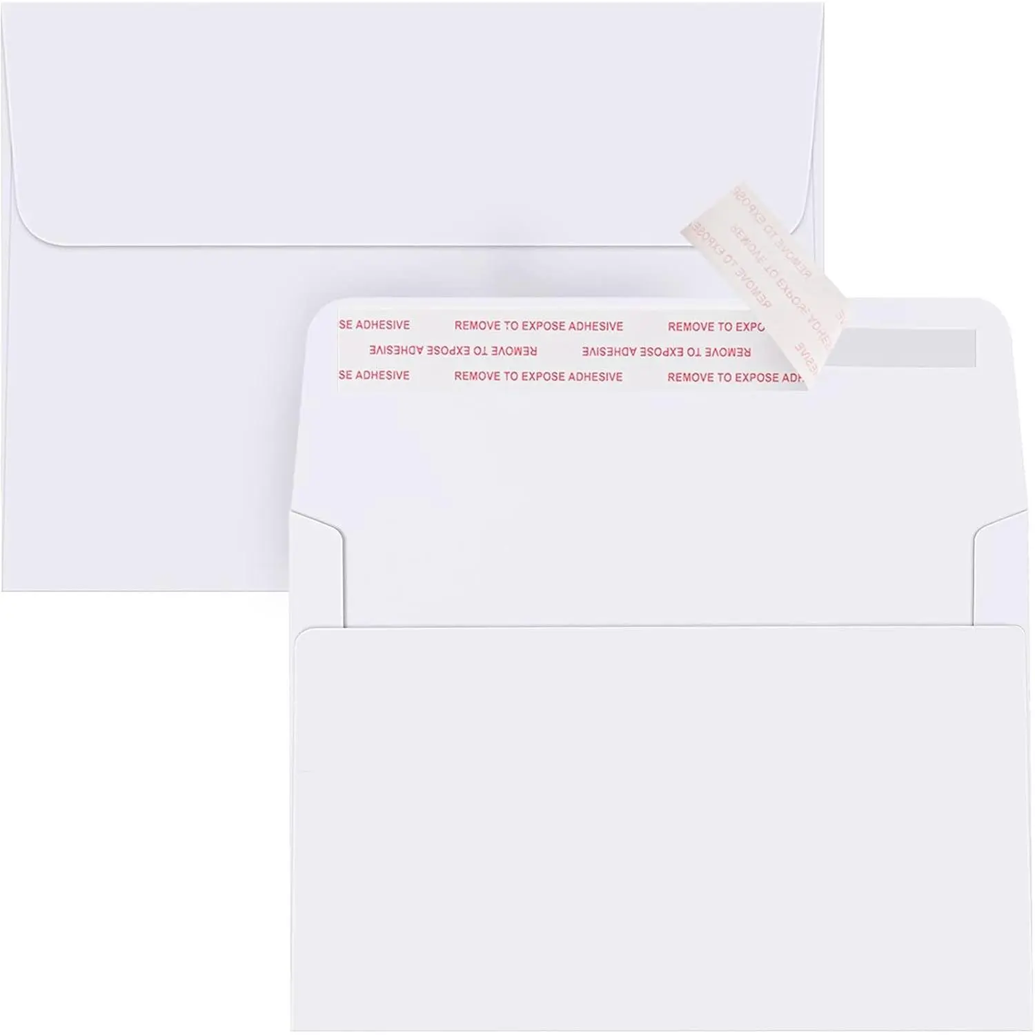 5x7 A7 White Self Seal Envelopes 100 Pack | Invitation Mailing Envelopes with Self Adhesive Closure for Photos, Postcards, Greeting Cards, Weddings and EventsGift