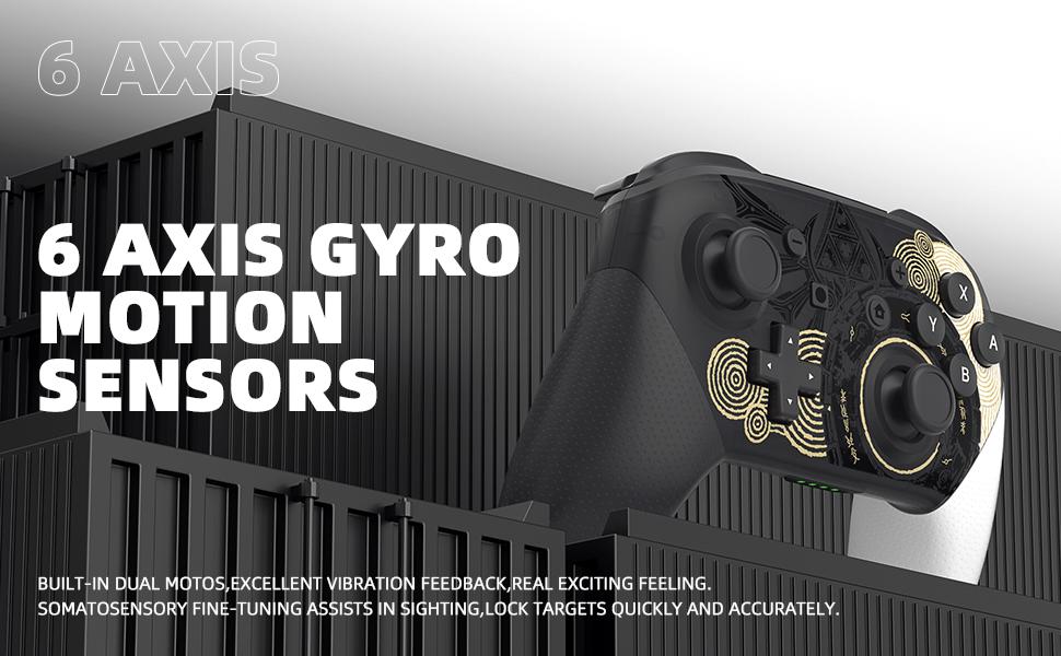 Switch Pro Controllers with Carrying Storage Case, Upgraded Gamepad Switch Remote Wireless Replacement for Switch Controller Support NFC/Dual Vibration/Screenshot/Wake-up Function, Perfect for Youngsters & Adults, ldeal Birthday Gift