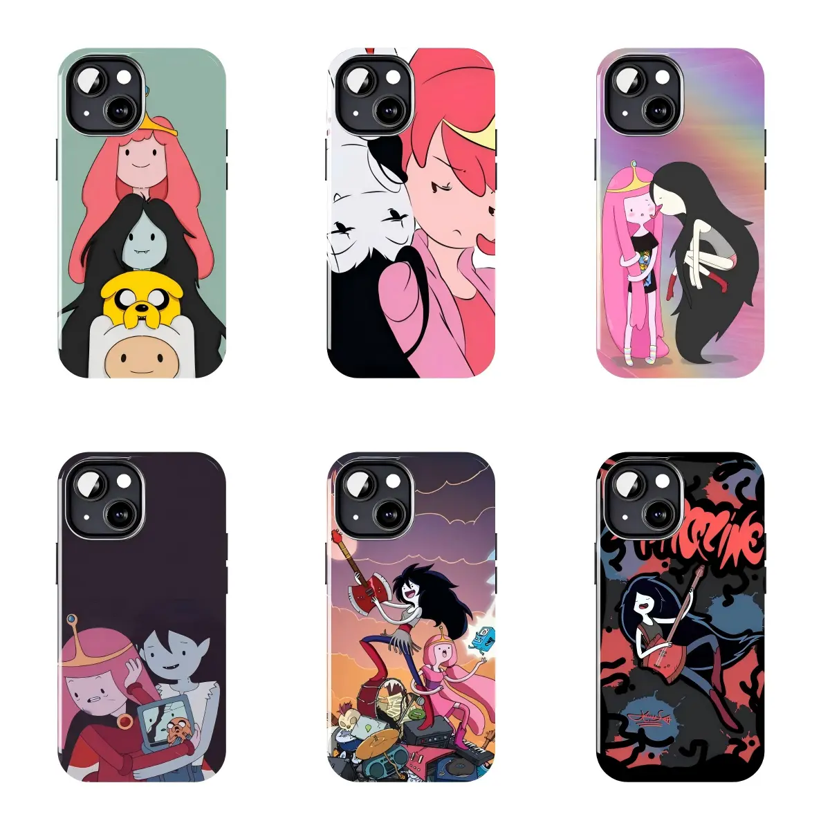 Adventure Time Bubbline Phone Case, Mobile Phone Accessories Shell Casing with Protection & Resistance, Compatible with iPhone 11-17 Pro Max/Plus, Samsung Galaxy S23-25