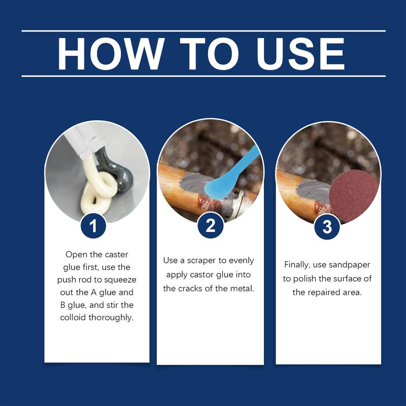 Upliftjoys Enhanced Casting Glue, Metal Repair Glues Heavy Duty, Strong Foundry Glue, High Temperature Resistant, Long Lasting, for Metals Defects and Repairs (1 Set) Bowie Knife with Sheath