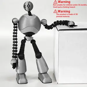3D Printed the Wild Robot Figure Model Toys, Articulating Figurine, Multi Jointed Sci-Fi Robot Desk Decor, Collectible Gift for Fans and Enthusiasts