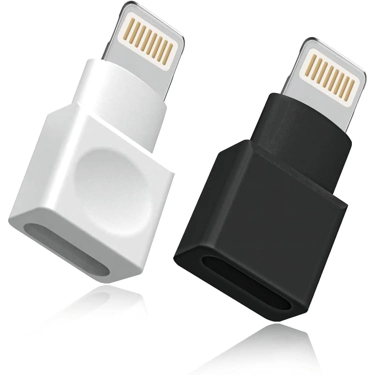 2 Pack Lightning Charging Extender Cord,[Apple MFi Certified] iPhone Charger Extension Cable Male to Female Dock Extender Compatible with iPhone 14 13 12 11 X XS XR 8 7 6 5 Transfer Audio Video Data