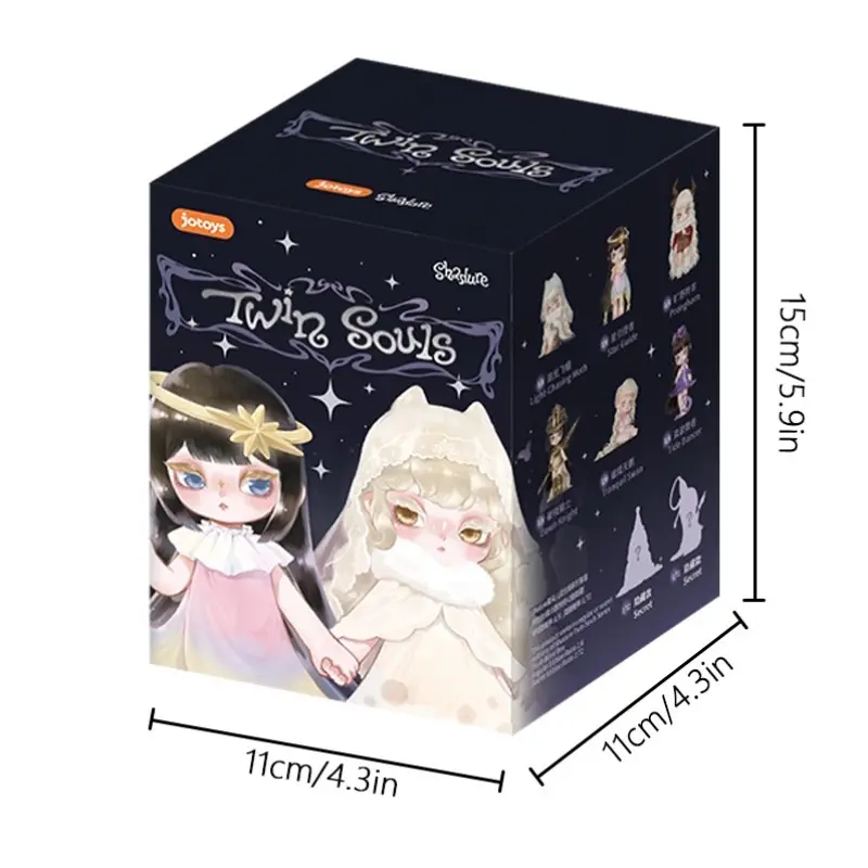 New Shadure Twin Series Blind Box, Collectible Ornament, No Battery Required, Perfect for Collectors