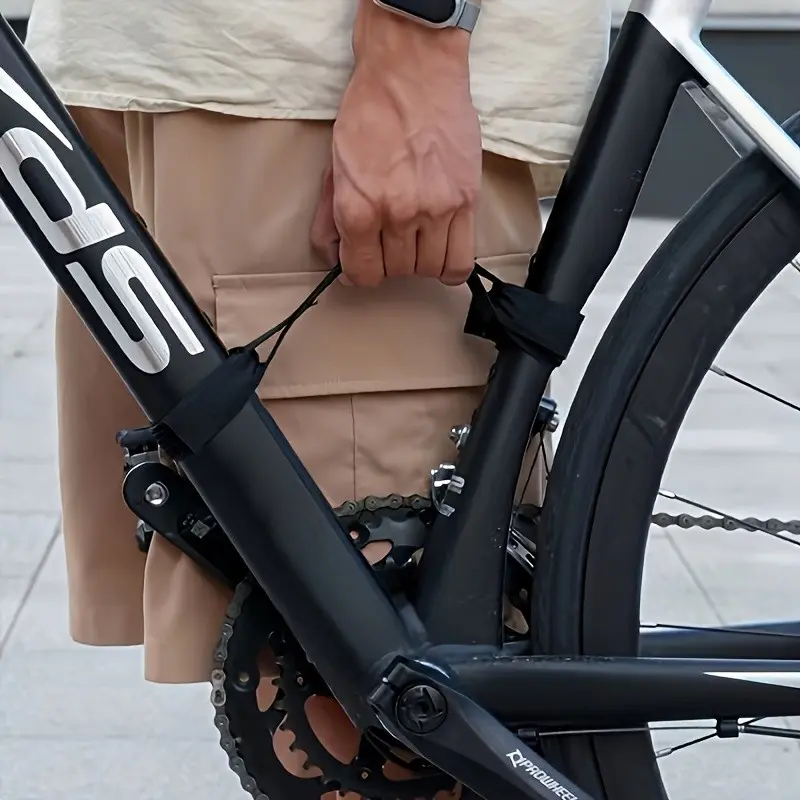 Lightweight Bicycle Carry Lifter Strap, Durable Portable Bike Frame Handle, Easy Effortless Lift Transport Strap for MTB Road Bikes, Solid Cycling Accessory