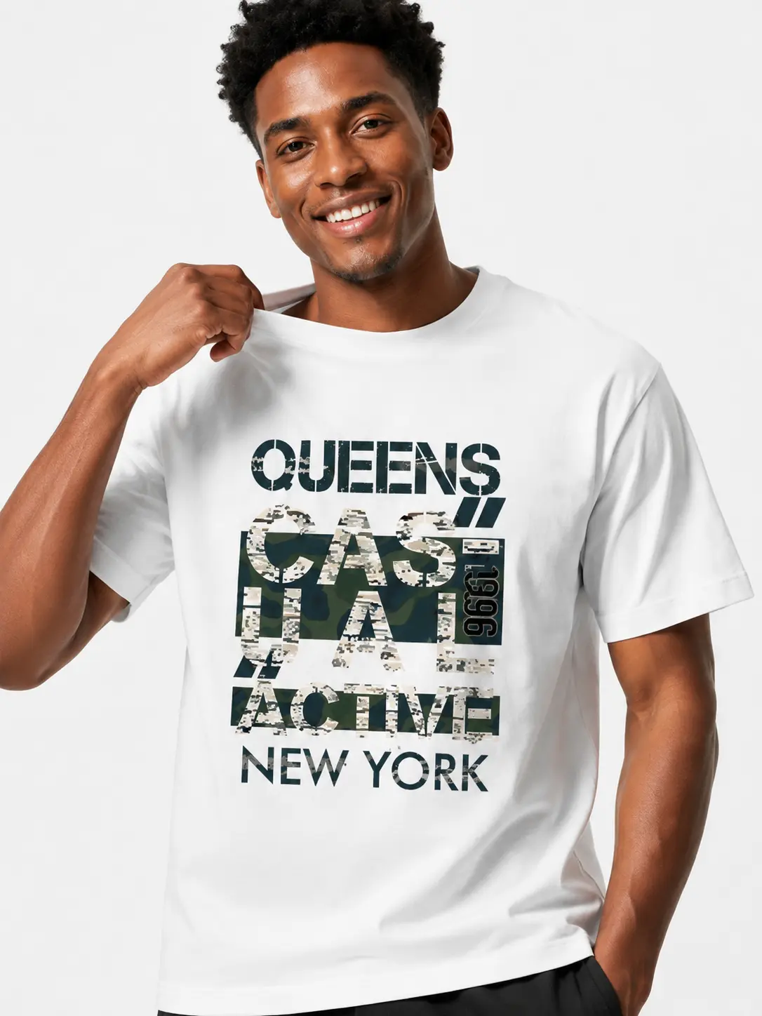 Queens NY 1969 Active Vintage T-Shirt – Retro New York Borough Graphic Tee for Men Women, Soft 100% Cotton Casual Summer Top, Classic Crewneck Streetwear, Great for NYC Natives & Tourists