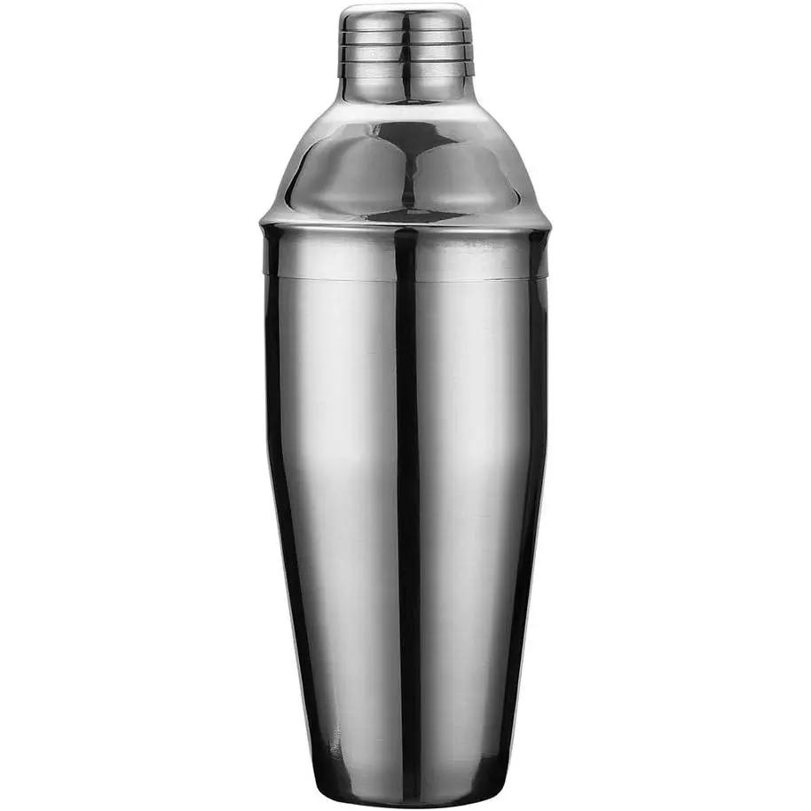 25oz Stainless Steel No Leaks  Shaker, Pro Mixing  Solid Martini/Drink Shaker