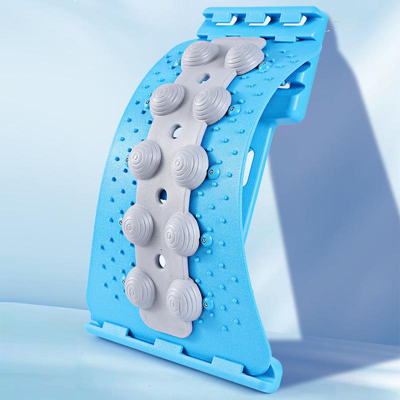 Lumbar Relaxer for Stretching and Slimming Shoulders and Back, Yoga Spine Corrector for Humpback, Relaxation Massager, Lumbar Support for Outdoor Use