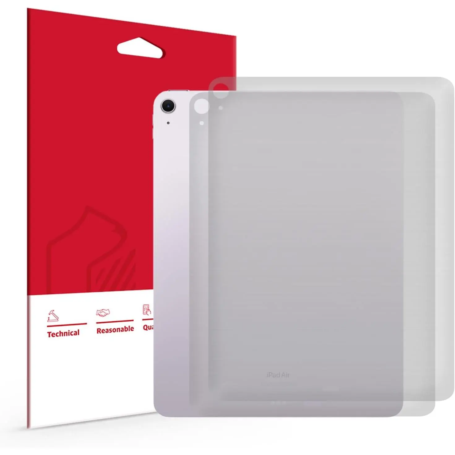 [2 Pack] Transparent Matte  Protector for iPad Air 11-inch M2 M3 M4 6-7-8th 2024-2025-2026/10.9 inch 5/4th gen, Case-Friendly, Similar to TPU Screen Protector