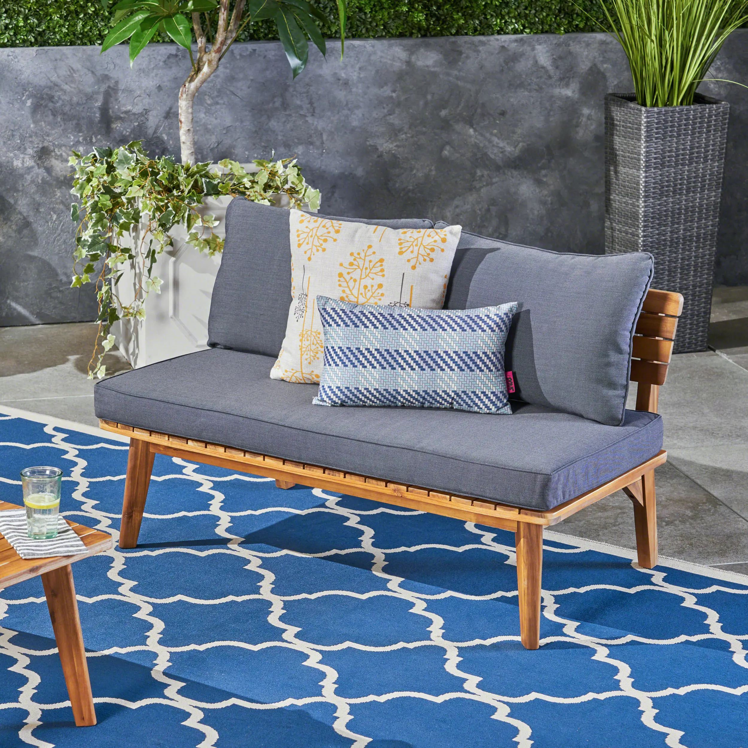 ARCH Balmoral 2-Seater Loveseat Sofa - Sturdy Frame, 1-Piece Upholstered Indoor Furniture, Compact Seating for Small Spaces, Various Room Types Use