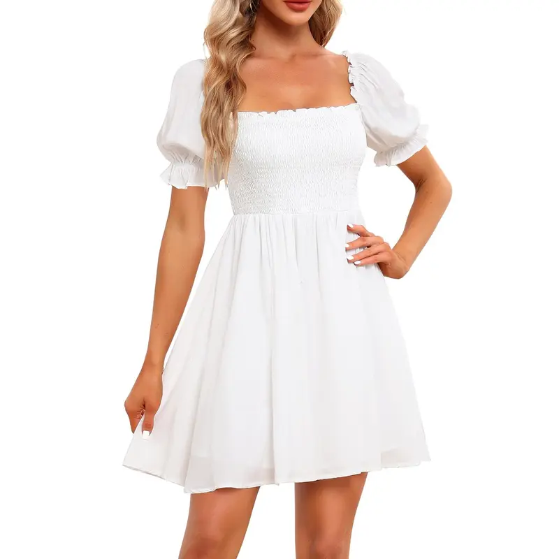 casual white summer dresses - TikTok Shop casual white summer dresses - TikTok Shop