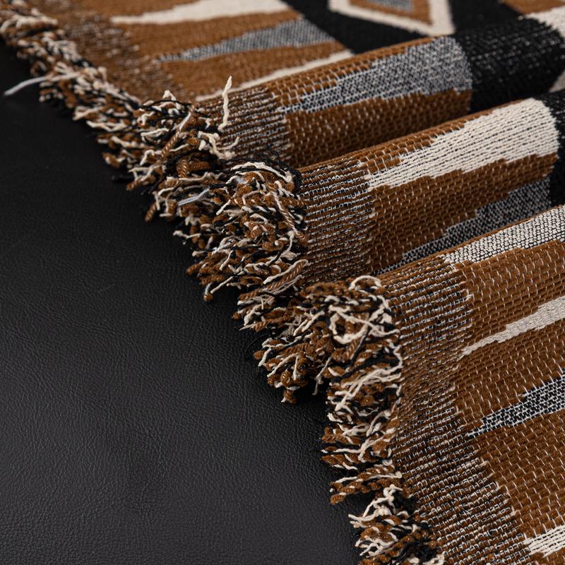 Dreamy Bohemian Style Sofa Throw Blanket, Boho Blanket, Soft and Cozy Decorative Cover for Living Room, Perfect for Home Decoration