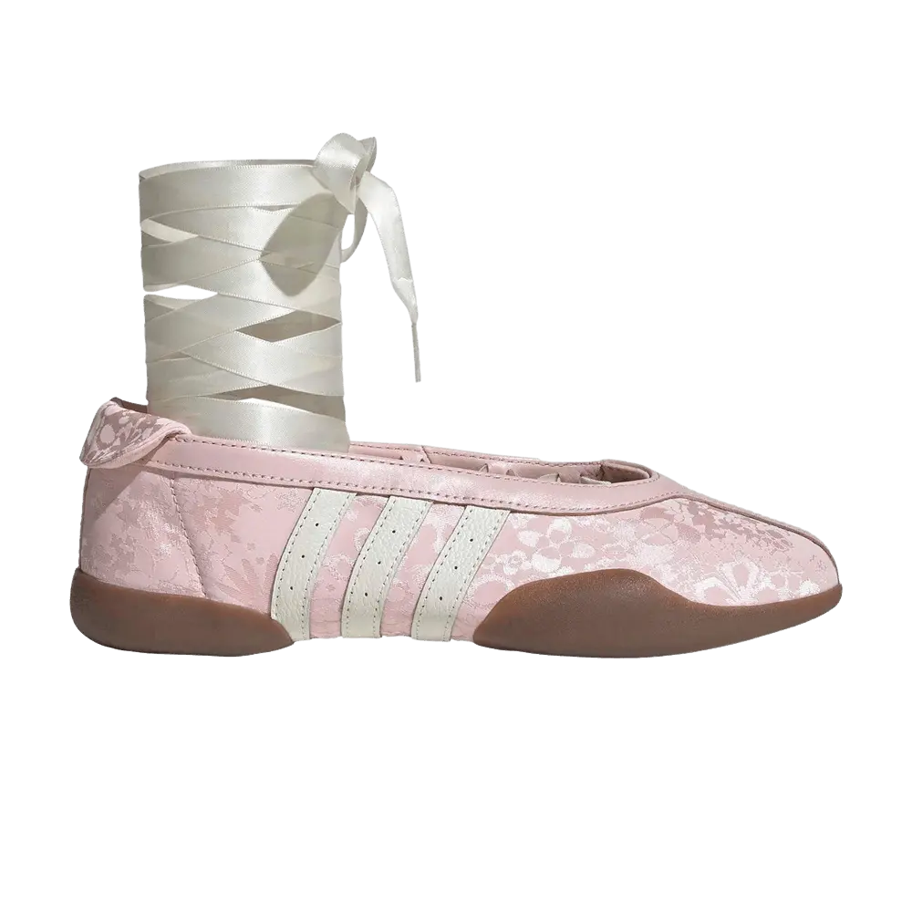 adidas Womens Taekwondo Mei Ballet 'Sanpin Off White' (women's sizes) Sanpin/Off White/Gum lifestyle casual shoes IH6915