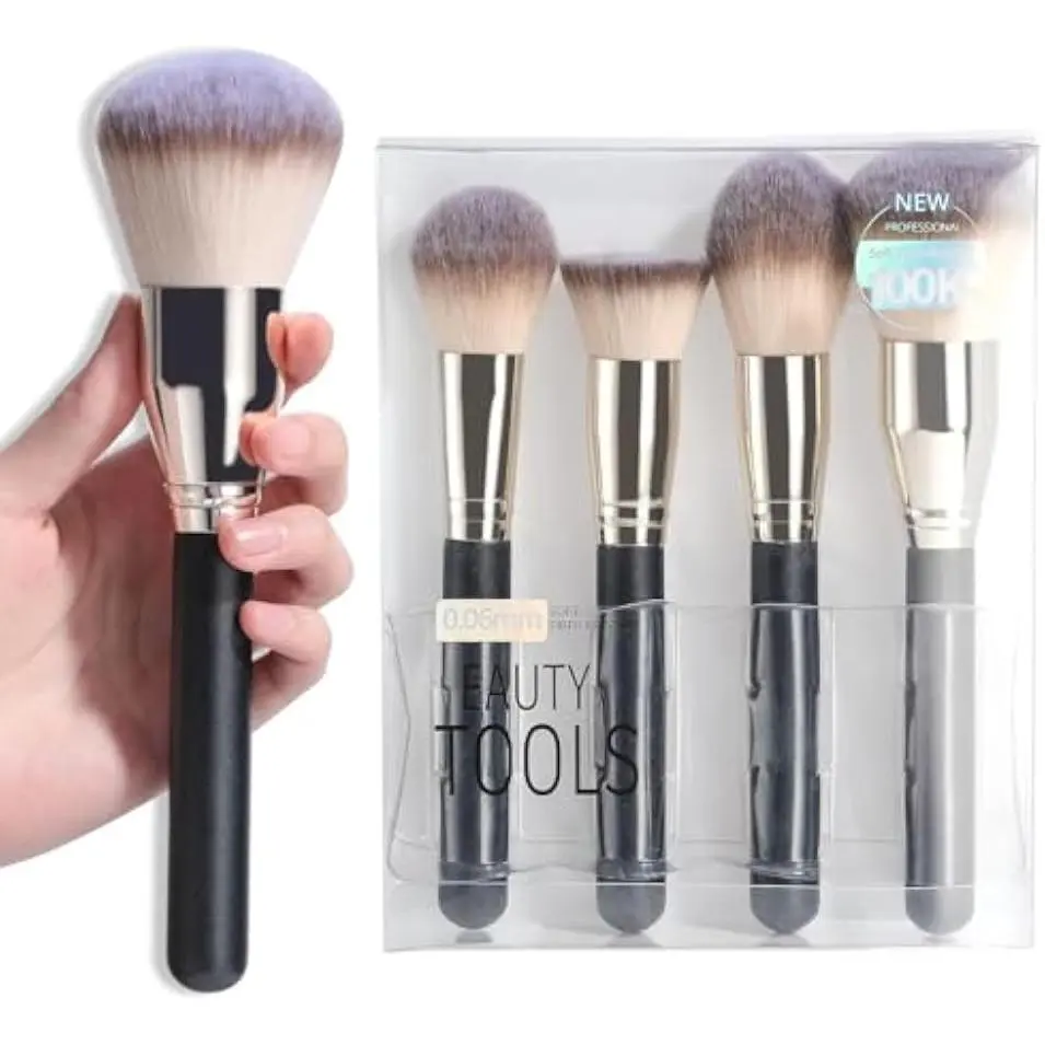 Makeup Brush Set Super Large Big Size Premium Foundation Synthetic Powder Concealers Makeup Brushes Cosmetic Brushes