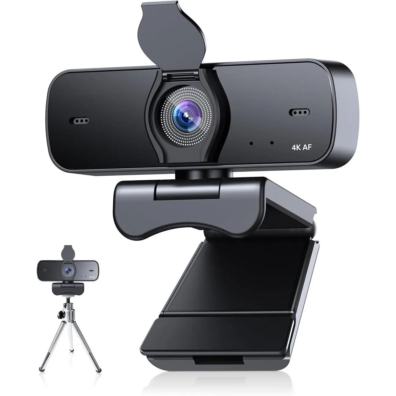 Ultra 4K PC Webcam, CDAF Autofocus, Auto Light Correction, 77°FOV,  Cam