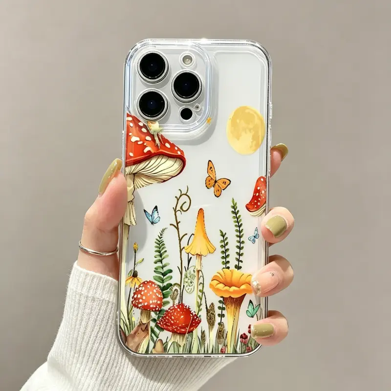 Very Hungry Caterpillar Phone Case Cover, Compatible with  17 16 15 14 13 12 11 Pro Max Plus &  Galaxy S26 S25 S24 S23 Ultra, Clear Tpu Material, Flexible & Durable Design